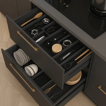 Premium Modular Kitchen Drawer with Smart Storage Organization