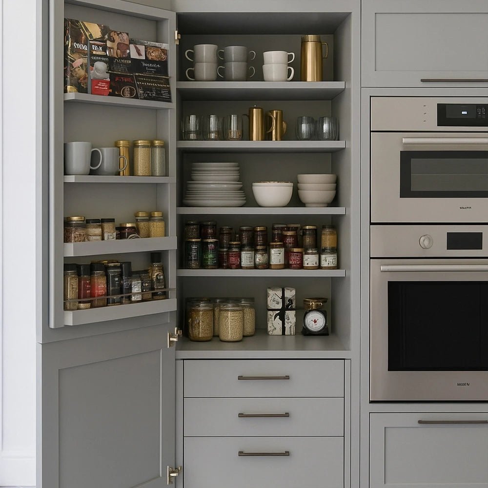Built-In Kitchen Pantry (Integrated Storage & Appliances) – Davinciya
