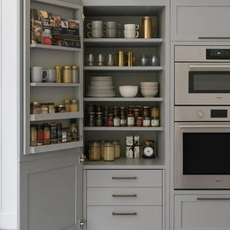 Built-In Kitchen Pantry (Integrated Storage & Appliances)