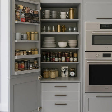 Built-In Kitchen Pantry (Integrated Storage & Appliances)
