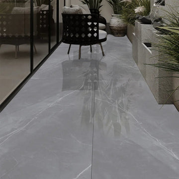Deep grey base with High-Gloss Finish