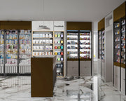 Urban Compact Pharmacy – Modern, Organized, aad Efficient Retail Design