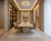 Luxury Boutique-Style Conference Room with Artistic Serenity