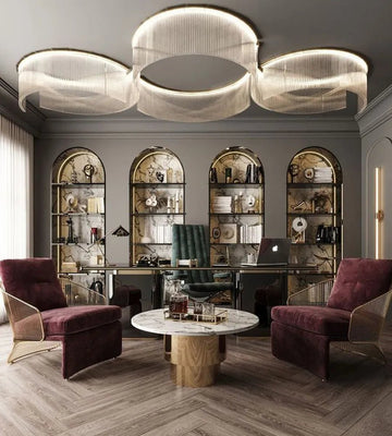 The Arched Parlor: Classical Grandeur Meets Modern Opulence