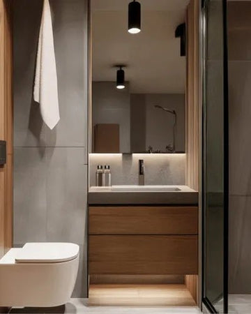 Modern Bathroom Design with Drawer Vanity Storage