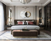 Modern Royalty: A New-Classical Bedroom Retreat