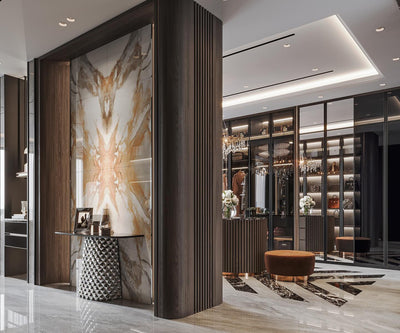 Luxe Walk-in Wardrobe
