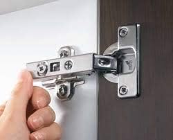 Hettich Intermat Spring Hinges 9936, 9242874/76/77 for 14-32 mm Thick Doors (0 Crank, Full Overlay) -1 Pair