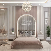 Modern Glam Kids Room with Soft Elegance