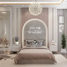 Modern Glam Kids Room with Soft Elegance