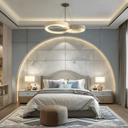 Modern Kids Room with Arched Feature Wall & Sophisticated Touch