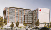 Contemporary High-Rise Hospital Design with Structural Glazing