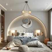 Modern Kids Room with a Celestial Theme and Soft Neutrals