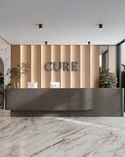 PREMIUM MINIMALIST RECEPTION – CURE HOSPITAL