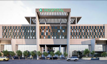 Hospital Exterior & Landscape Elevation Details: