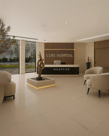 CURE HOSPITAL – LUXURY RECEPTION & LOBBY CONCEPT