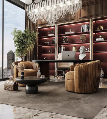 Bordeaux Executive: Urban Luxury with a Sculptural Edge