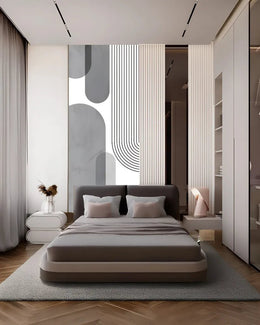 Modern Artistic Contemporary Guest Bedroom
