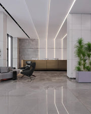 Ultra-Modern Minimalist Corporate Lobby Design
