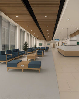 PREMIUM PATIENT WAITING LOUNGE – ELEGANT, FUNCTIONAL, AND TECH-INTEGRATED