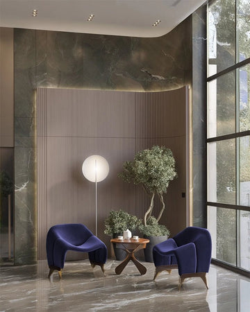 Executive Office Waiting Lounge with Modern Elegance
