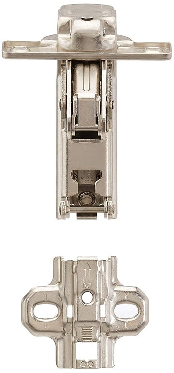 Hettich 9242890-2 Steel Intermat Hinge with Mounting Plate