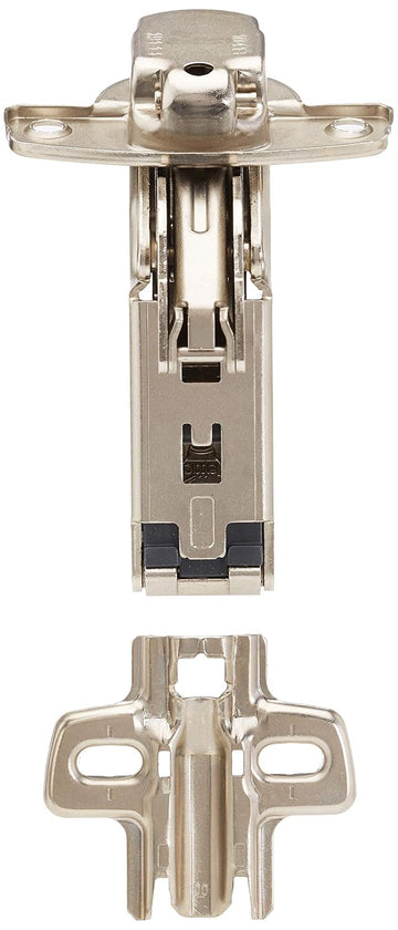 Hettich 9243040 Steel Sensys Hinge with Mounting Plate