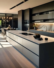 Sophisticated Modern Luxe Island Kitchen