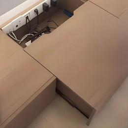 Concealed Electrical Hub Inside Low Storage Unit