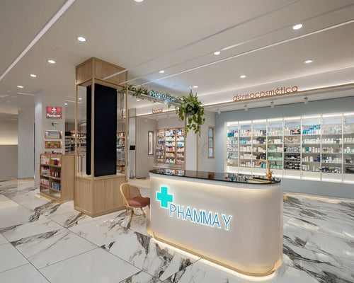 Boutique Wellness Pharmacy – Natural Elegance Meets Modern Functionality