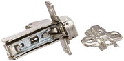 Hettich 9242890-2 Steel Intermat Hinge with Mounting Plate