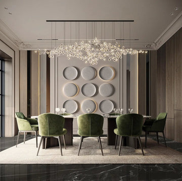 Emerald Aura Dining Room | 16x12 Feet
