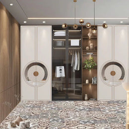 Artistic Swing Wardrobe - Walk-In Visual & Graphic Detailing