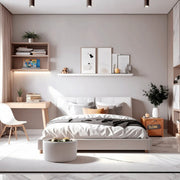 Accented Kids Room with Scandinavian Influences