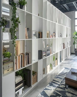 Open Modular Office Storage Wall
