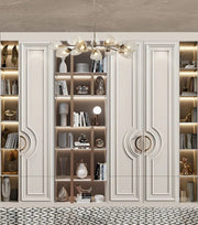 Contemporary Showcase Wardrobe - Sculptural Central Display