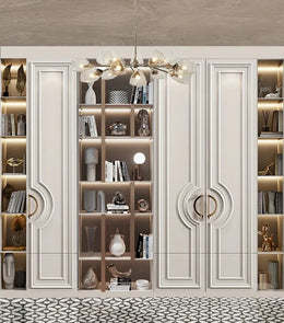 Contemporary Showcase Wardrobe - Sculptural Central Display