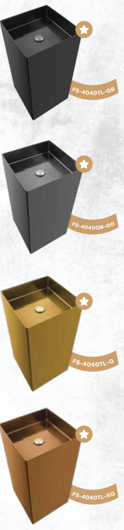 Square Wash Basin (Tall)