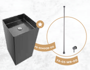 Square Standing Wash Basin with Faucet (Sensor Control)