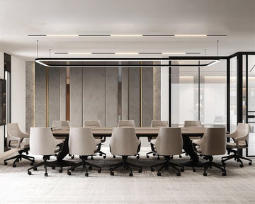 Sculpted Minimalist conference with Architectural Elegance