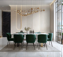 Emerald Reverie Dining Room | 16x12 Feet