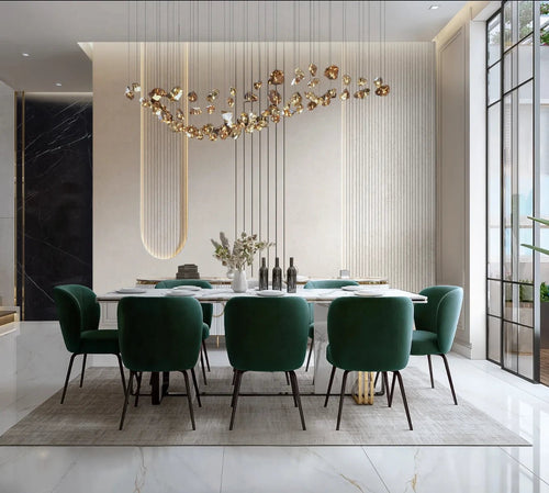 Emerald Reverie Dining Room | 16x12 Feet