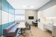 Premium Healthcare Staff Lounge – Compact & Contemporary