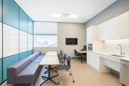 Premium Healthcare Staff Lounge – Compact & Contemporary