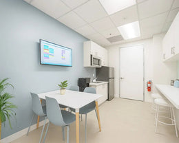 Premium Healthcare Staff Lounge