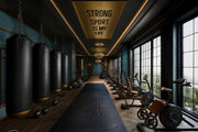 Luxurious Neo-Classical Style Fitness Studio