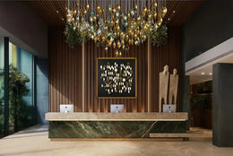 Elegant Luxury Reception Area