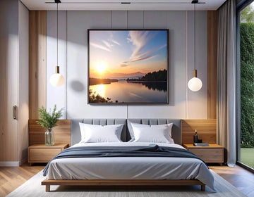 Modern Scandinavian Fusion Guest Bedroom