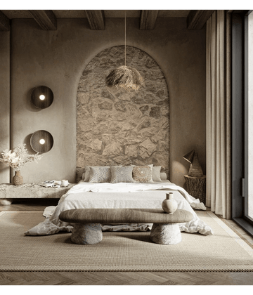 Wabi-Sabi Warmth: A Textural Masterpiece