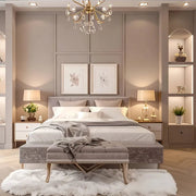 Beige warmth color adds softness and coziness